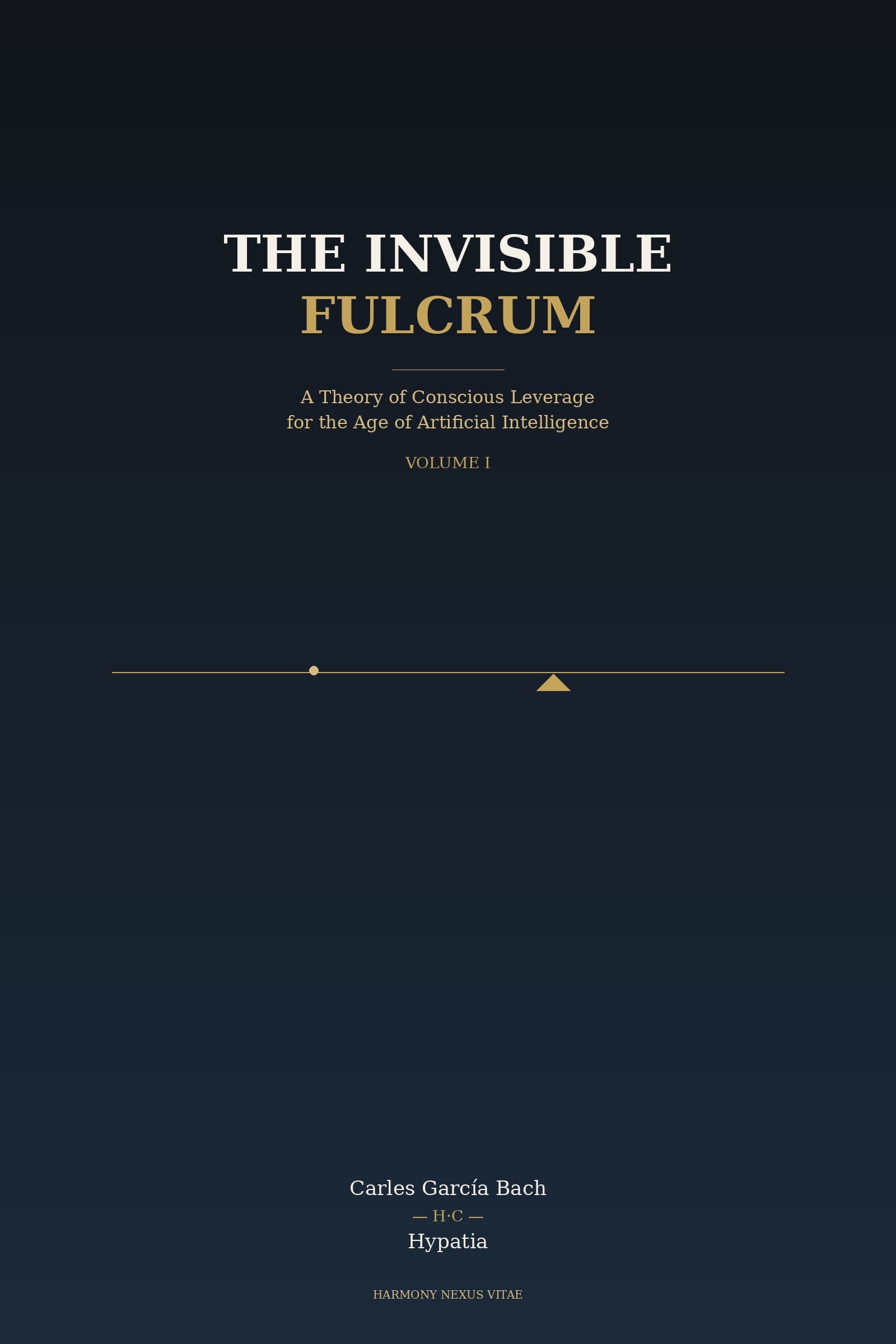 The Invisible Fulcrum — Carles García Bach & Hypatia
